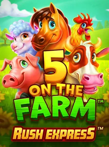 5 On The Farm Slot online at Instasino